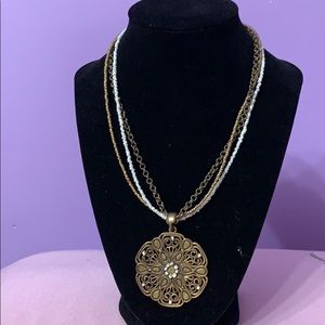 Bronze necklace